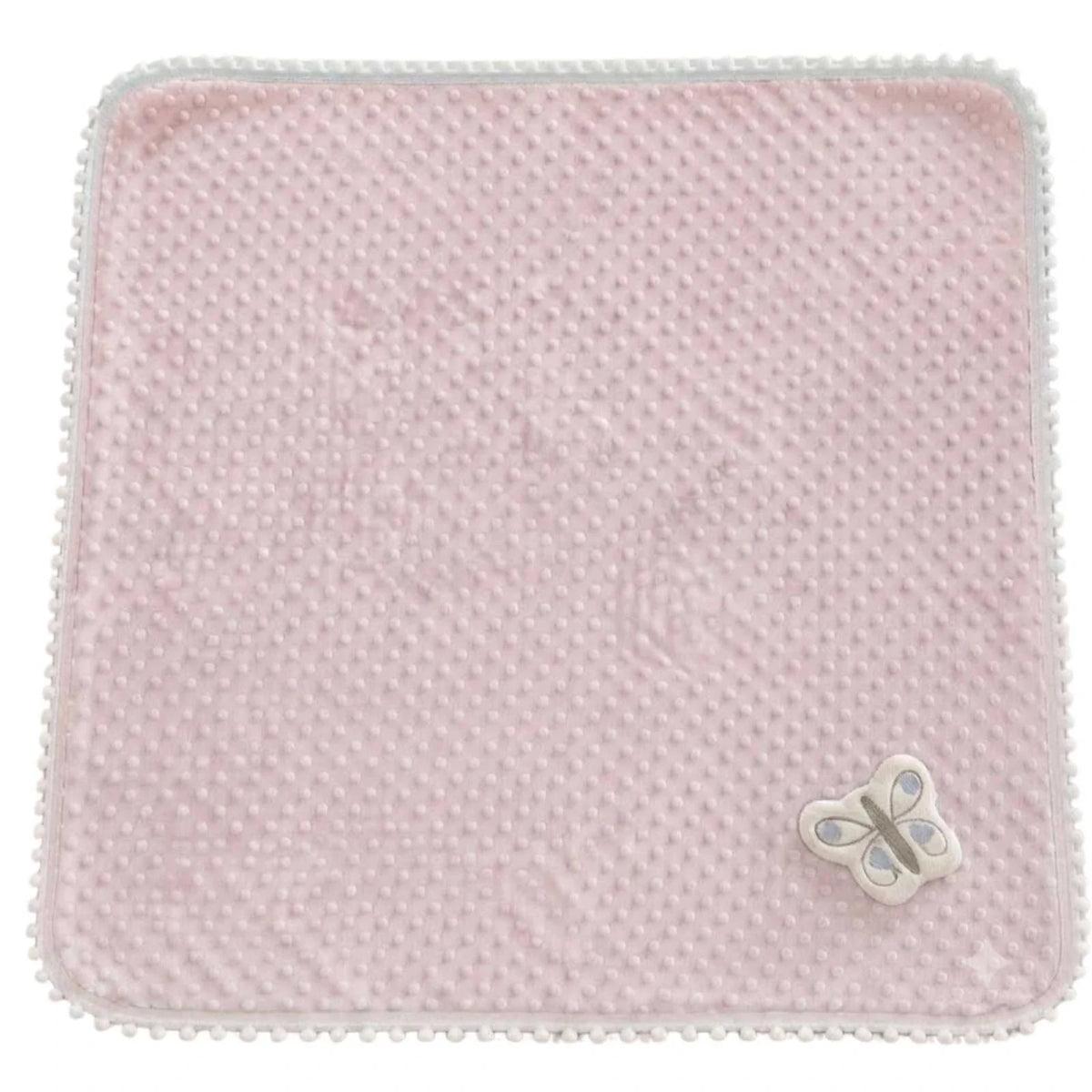 Ponponlu Nohutlu Kelebek Welsoftlu Pembe