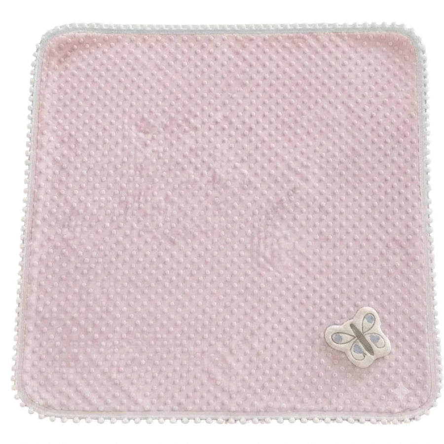 Ponponlu Nohutlu Kelebek Welsoftlu Pembe