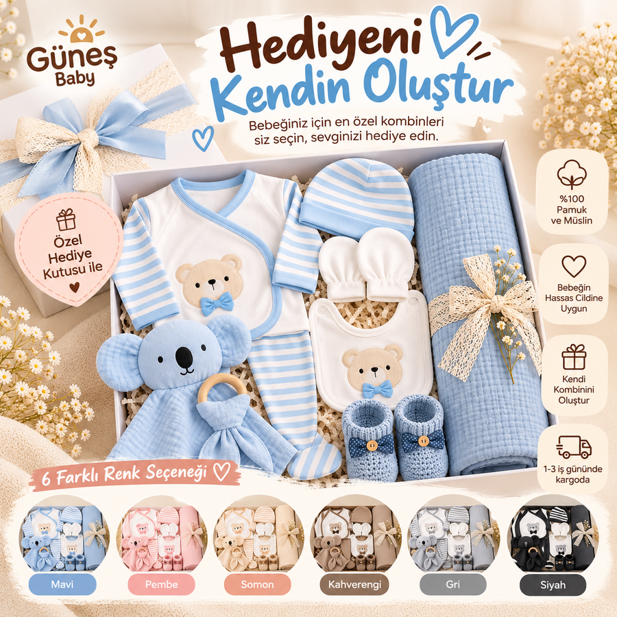 Hediyeni Kendin Oluştur – 0–3 Ay