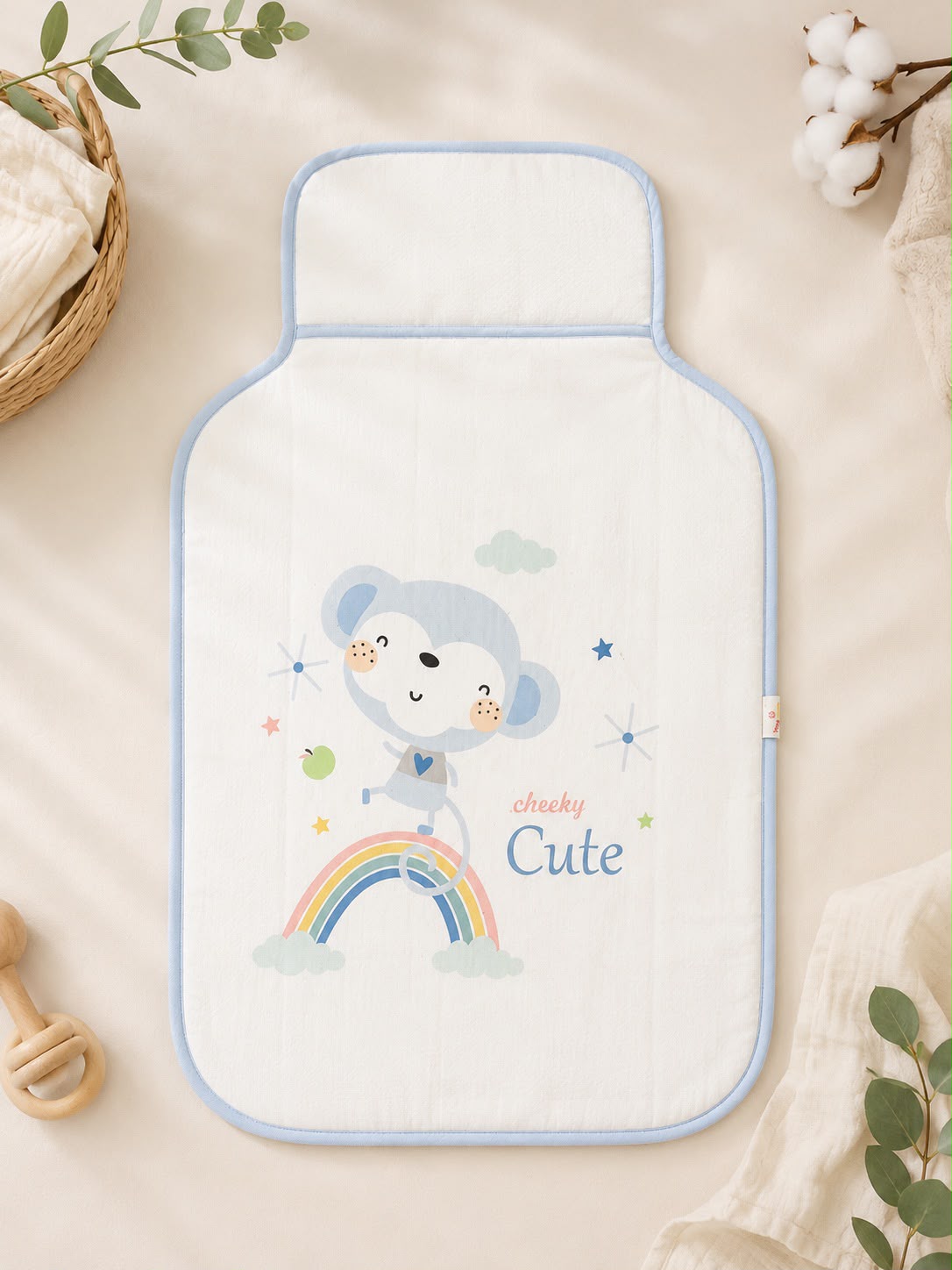 Su Geçirmez Pratik Bebek Alt Açma Örtüsü – 1–12 Ay